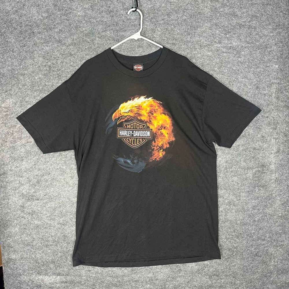 NWT Harley Davidson Mens XL Eagle T‎ Shirt Short Sleeve El Salvador